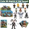 99 Nights in The Forest Action Figure Deer Owl Goat Blind Box Desktop Decoration Model Ornaments Fans Mystic Christmas Gifts