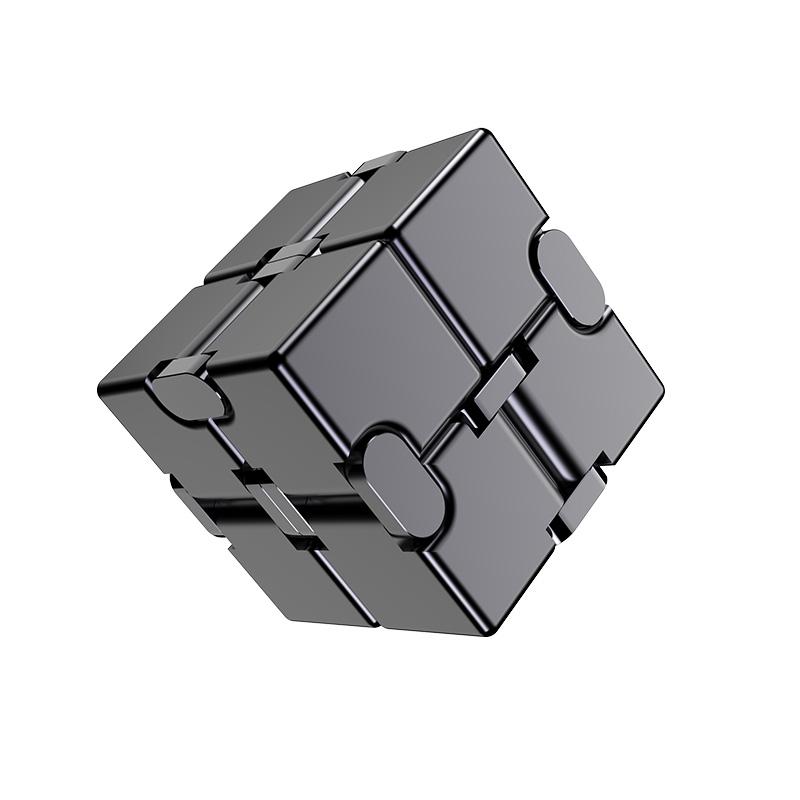 EN71 CPC Мини-кубик-головоломка 2x2x2 из металла, антистресс, бесконечный флип, сенсорные игрушки, креативные рождественские подарки для детей