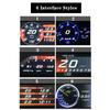 Автомобильный Obd Hd Lcd Hud Проекционный Дисплей Цифровой Многофункциональный Датчик Буст Инструмент Сканирования