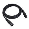 DMX512 Signal Cable Canon Cable/Microphone Cable/Microphone Cable XLR Cable Black