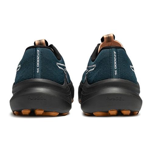 Asics GT 2000 14 Дышащие кроссовки Мужские Сине-зеленые - 1011C129-300