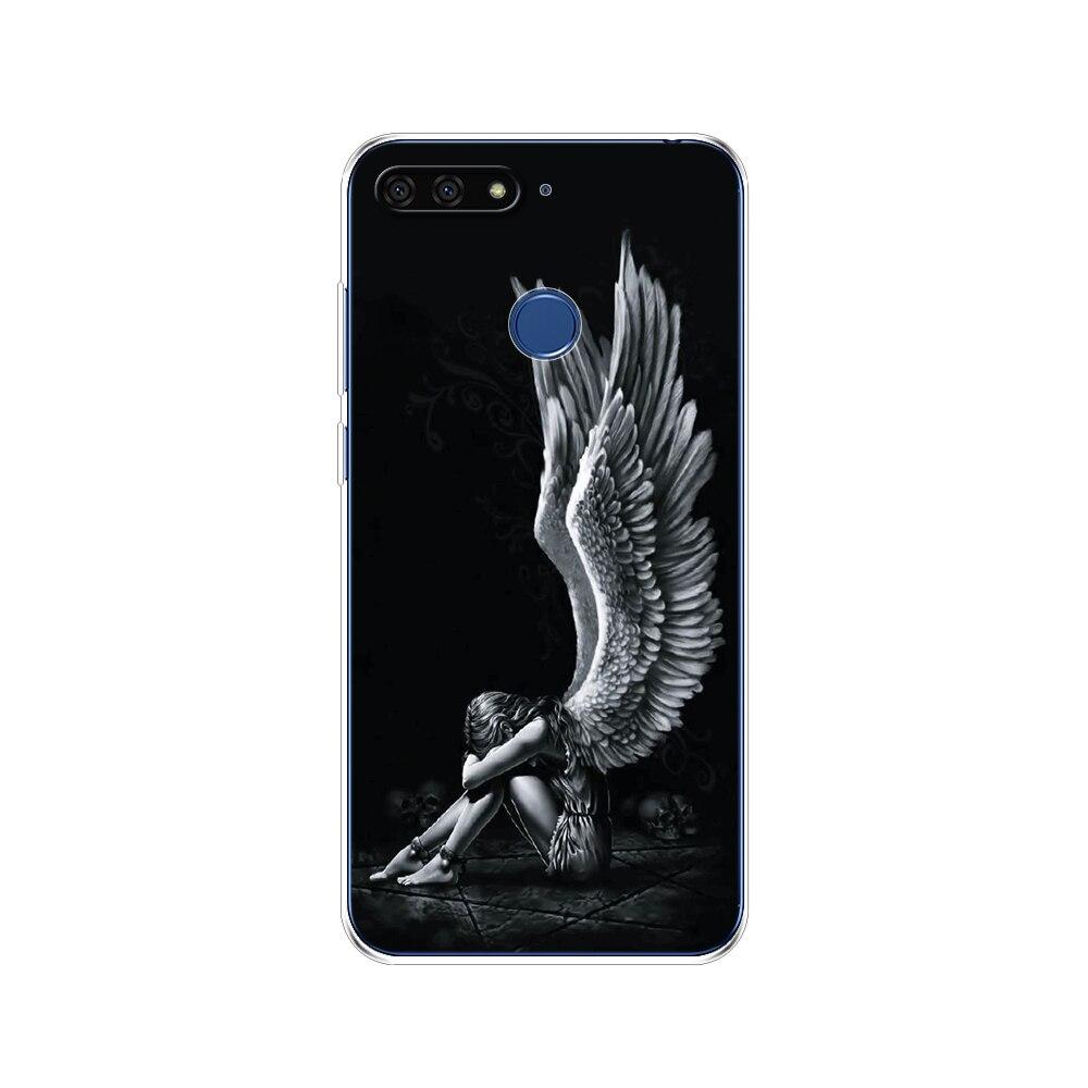 Для Huawei Honor 7C 5,7 дюймов чехол мягкий силиконовый чехол из ТПУ милый защитный чехол для телефона для Huawei Honor 7c Aum-L41 сумки