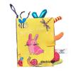 3D Animal Tail Cloth Book for Babies - Tear-Resistant and Quiet