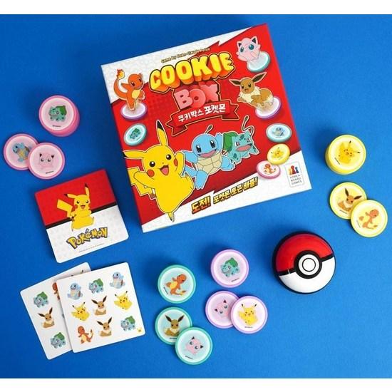 Корейские настольные игры Cookie Box Pokemon Board Game, популярная корейская игра