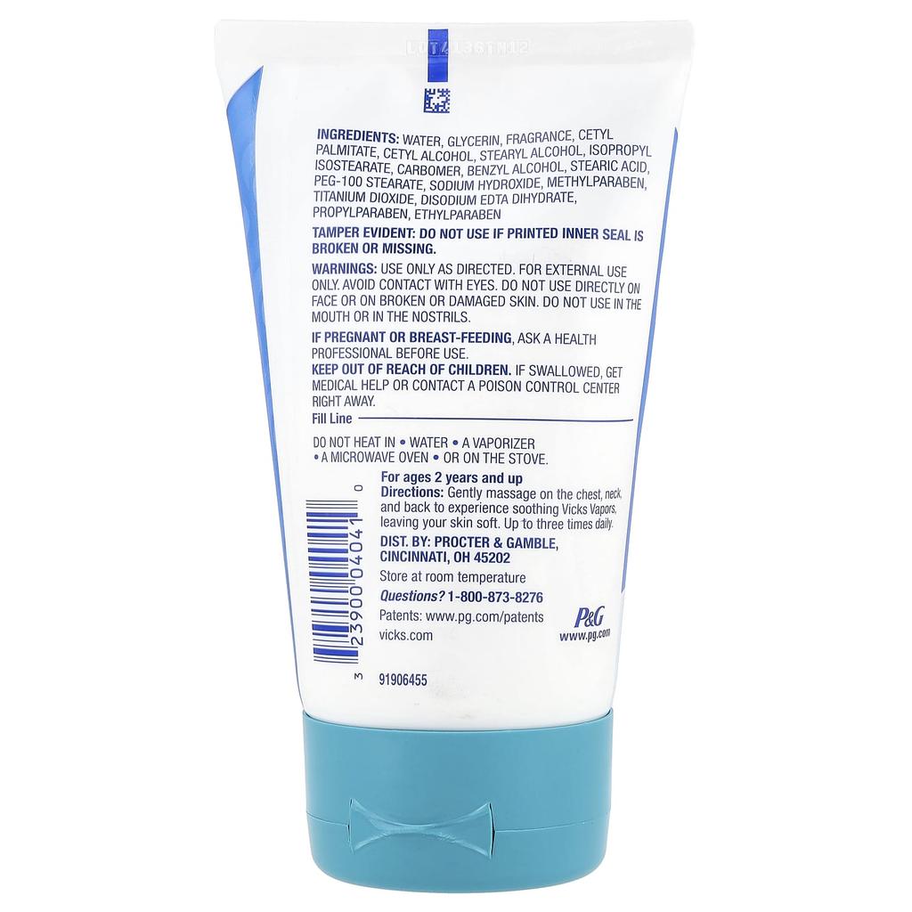 Vapocream™, Успокаивающий пар, 85 г(3 унции)