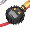 LCD Display Tire Pressure Gauge with Rubber Hose Ergonomic Design 200PSI