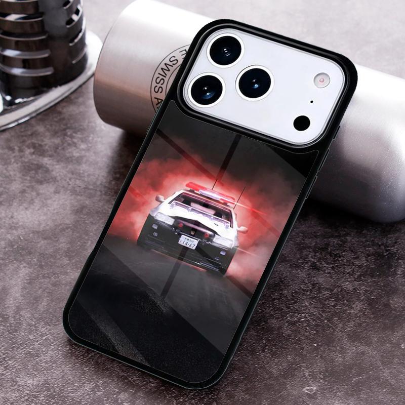 Чехол для телефона с изображением японской полицейской машины для iPhone 17 16 15 Pro Max Air 14 13 12 11 Plus Ударопрочный чехол