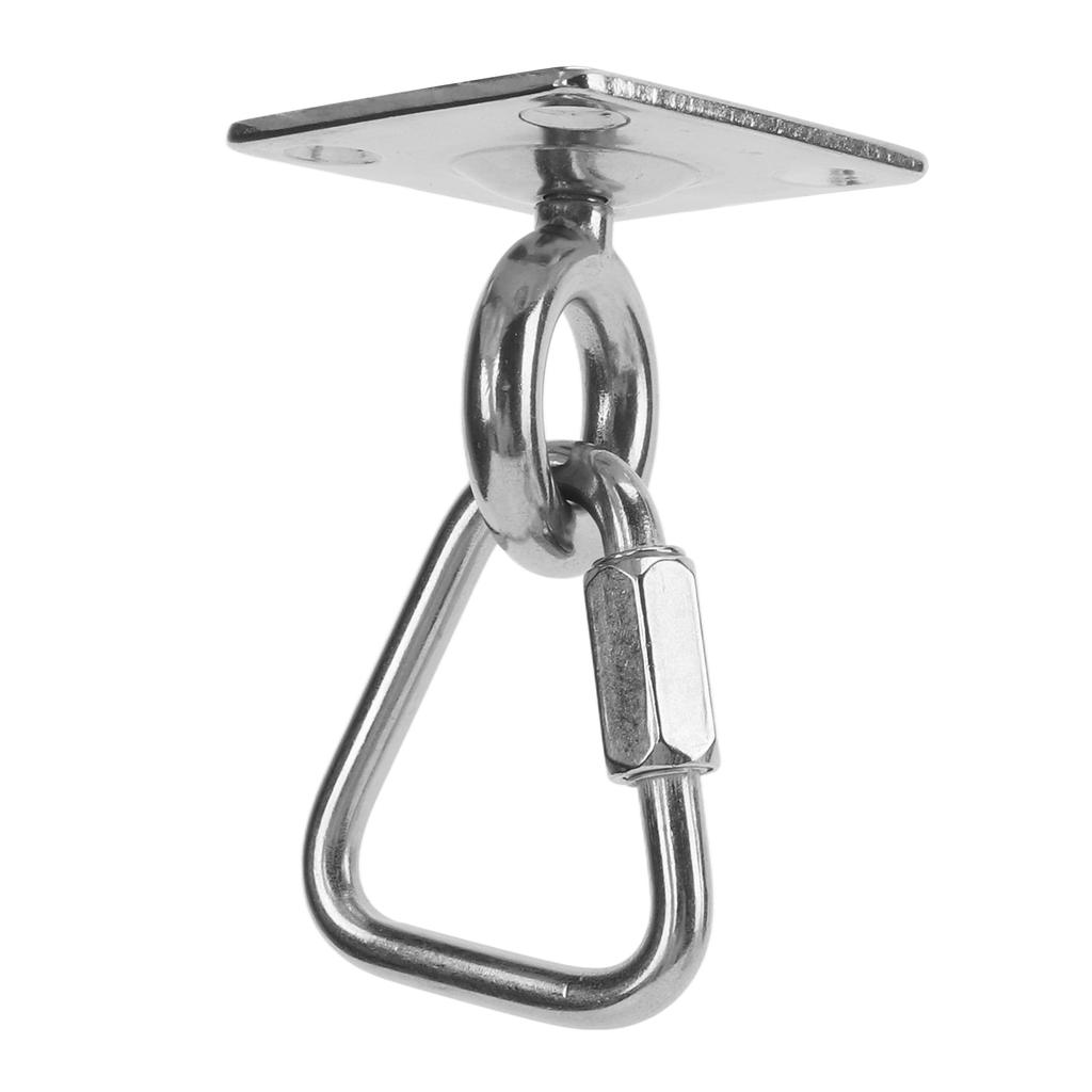 Подвесной кронштейн Набор для крепления гамака с квадратным крепежным крюком, треугольной гайкой, пряжкой, распорным винтом