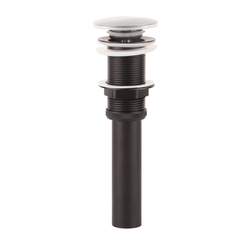 Stainless Steel Drain Stopper Matte Black Sink Stopper Easy Install Sink Drain Bathroom Sink