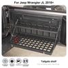 Metal Trunk Tailgate Cargo Storage Rack Foldable Shelf For Jeep Wrangler JL 2018 Up Car Accessories