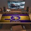 Minnesota Vikings Print Cushion Non-slip Laptop Tablet Big Mousepad XXL Mat Mini PC Playmat With Lock Edge