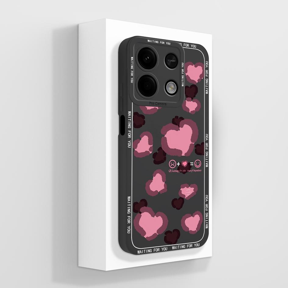 Чехол для Xiaomi Redmi Note 12 13 K70 K60 K30 K50 Pro A3 задняя крышка милая панда Мягкая силиконовая защита экрана чехол для телефона с защитой от падения Роскошный корпус Капа