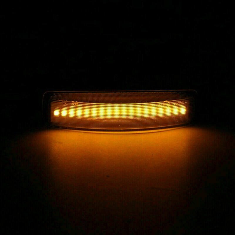 2X динамические светодиодные боковые габаритные фонари, плавный указатель поворота, боковой повторитель лампы, панельная лампа Land Rover