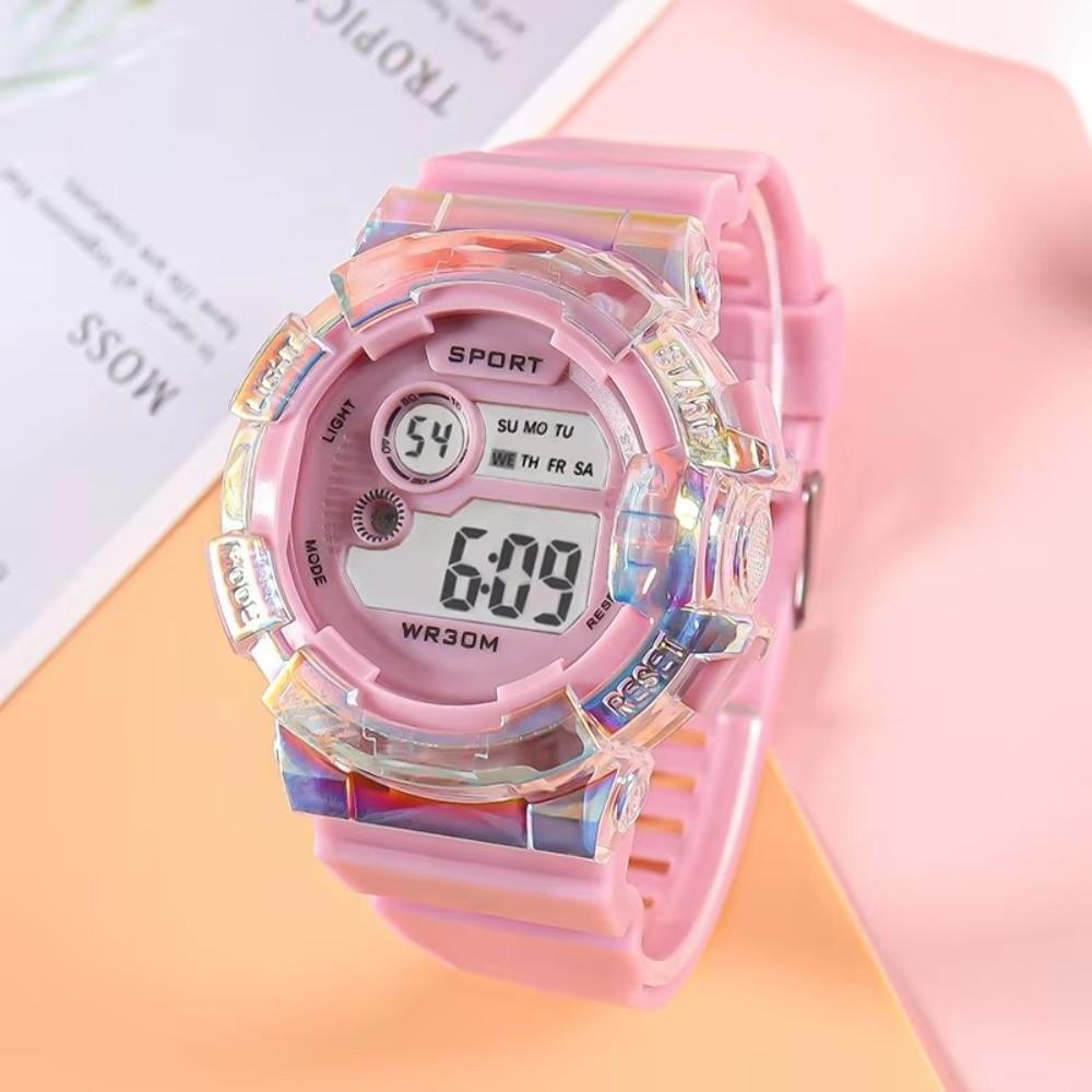 Luminous Dial Sports Kids Watches Waterproof Electronic Wristwatch Sports Clock Boys Girls