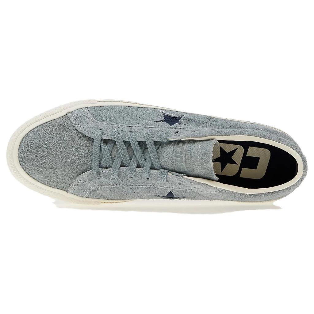 Converse One Star Pro Винтажная замша Низкие Унисекс Tidepool Grey A04157C