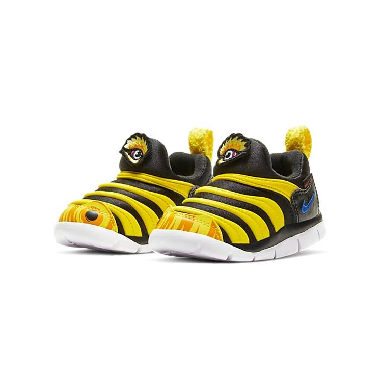 (TD) Nike Dynamo Free MIC QS 'Yellow Strike' Baby DC8318-002
