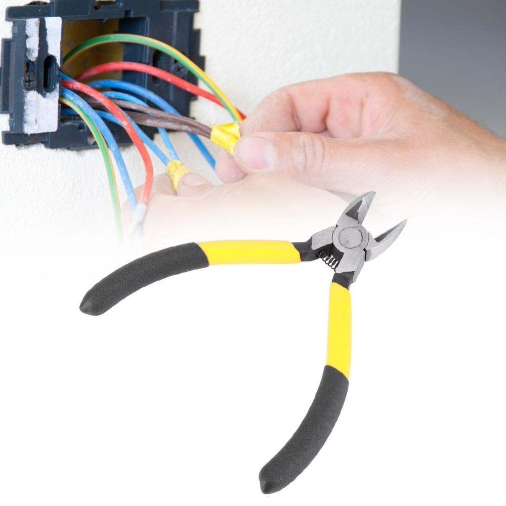 Heat Treatment Jaws Diagonal Plier Non-Slip Handle Side Cutter Wire Cutter Heavy Duty Use