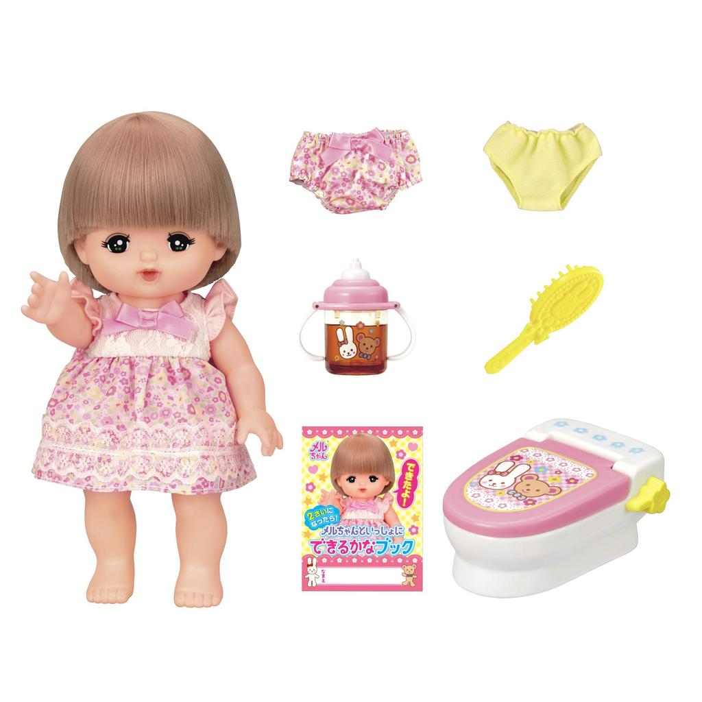 Doll Set When You Turn You Can Use the Toilet Set Mel-chan 2!