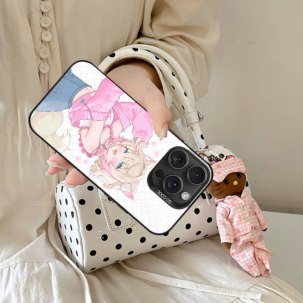 Мультяшный чехол для телефона F-FUWAMOCO для iPhone 17 16 15 14 13 12 11 Pro Max Plus Цветной ударопрочный задний серебряный чехол