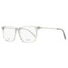 Мужские прямоугольные титановые очки Bally By5057d 020 прозрачные серые 56 мм 020