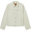 Levis Workwear Loose Casual Comfortable Simple Lapel Long Sleeve Denim Jacket Men Jackets Light-Green 003L3-0004