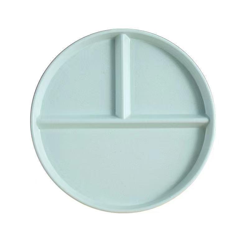 Порционная тарелка для взрослых: Снижение веса и контроль порций с приборами из пшеничной соломы