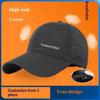 High-end Quick-Drying Custom Logo Embroidery Baseball Cap 6-Panel Unisex Adjustable Golf Outdoor Sports Summer Work Cap