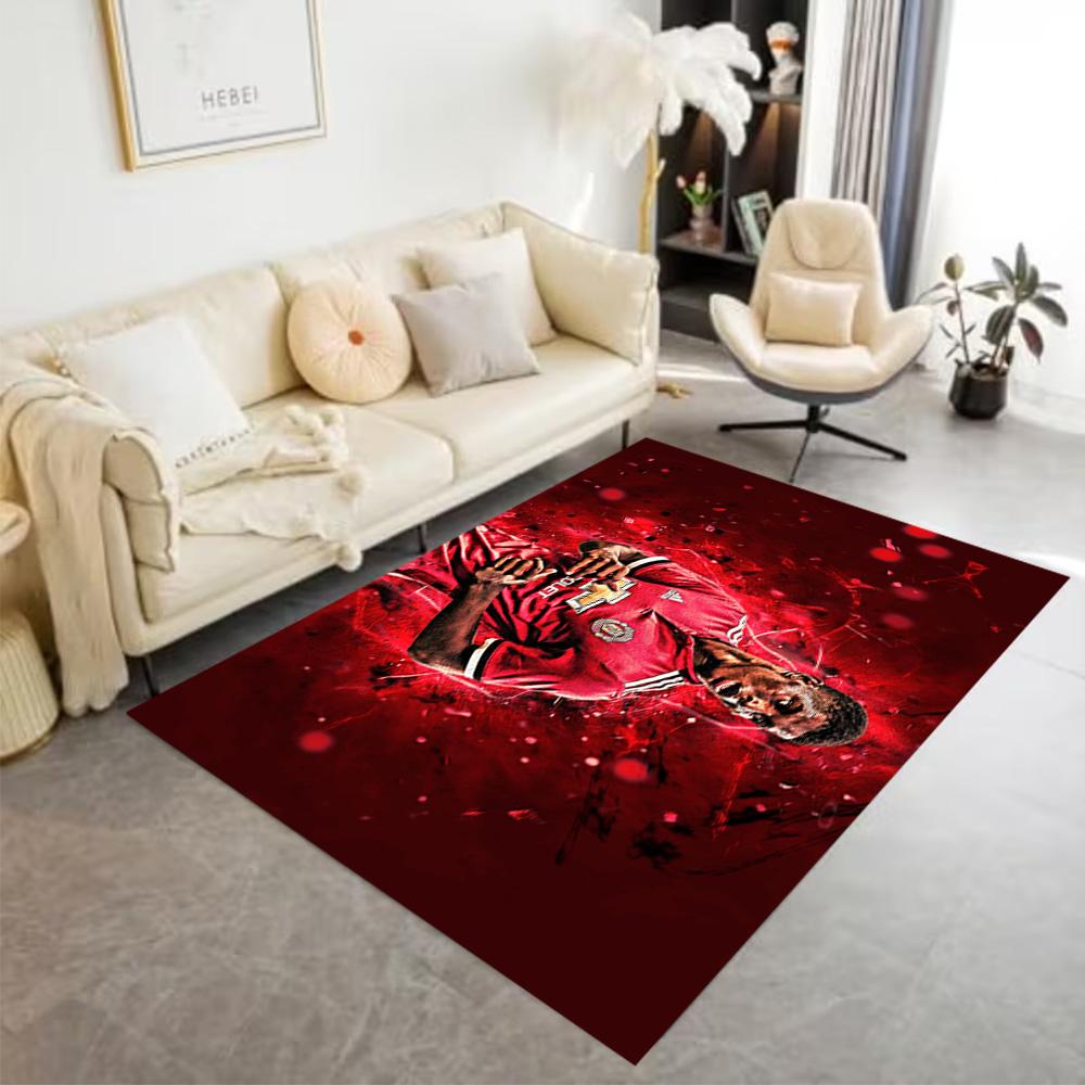 Man Player Celebration Carpet Suitable for Decorate room Living Rooms Game Room Balcony Anti-slip Rug Decorate Offices Gift for Festivals