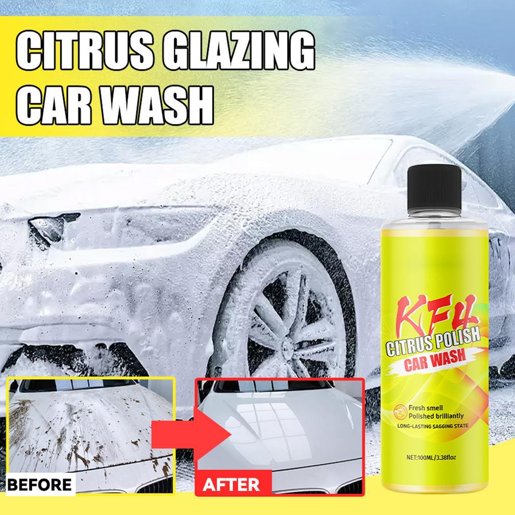 Концентрированная жидкость для мытья автомобиля Color Bubble, универсальная нейтральная многофункциональная дезактивирующая жидкость с сильным PA Pot, 100 мл