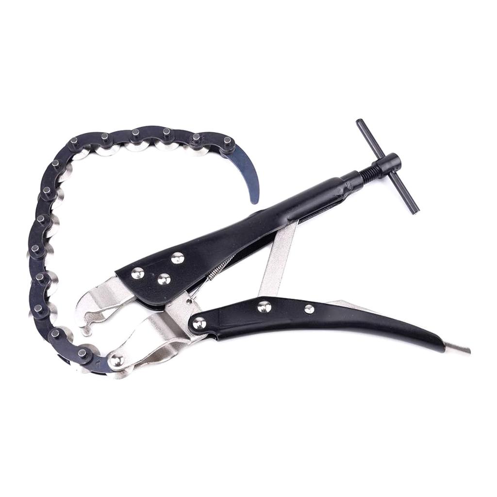 Модернизированный труборез для выхлопных труб - Быстро режет выхлопные трубы и патрубки. Нескользящая резиновая рукоятка и роликовые лезвия - Дизайн