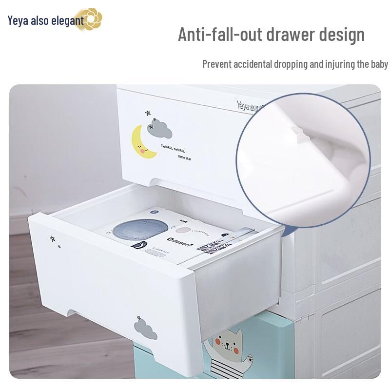 Yeya Whimsical Drawer Storage Cabinet