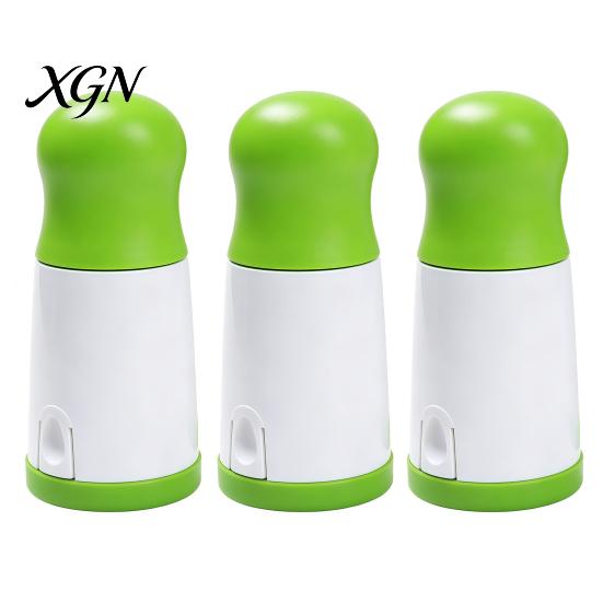 Manual Food Processor for Herbs Herb Grinder, Anti-Slip Grip Stainless Steel Blade Cutter, Portable Vegetable Mincer Pasta Handheld