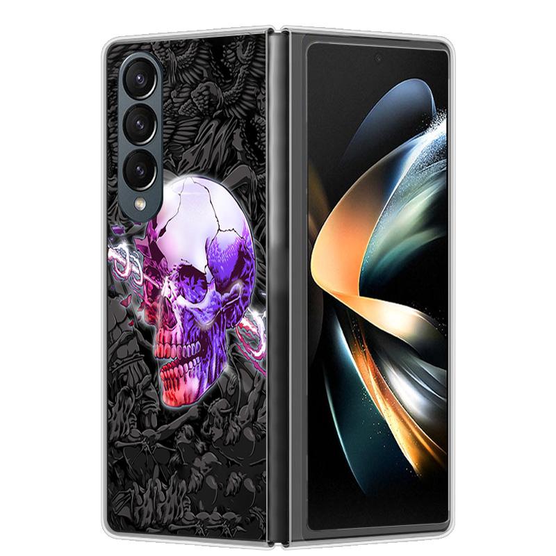 Чехол для Samsung Z Fold 4 ZFold 5 4 5G Жесткий прозрачный чехол для телефона для Samsung Galaxy Z Fold4 Fold5 Ударопрочный бампер Fundas