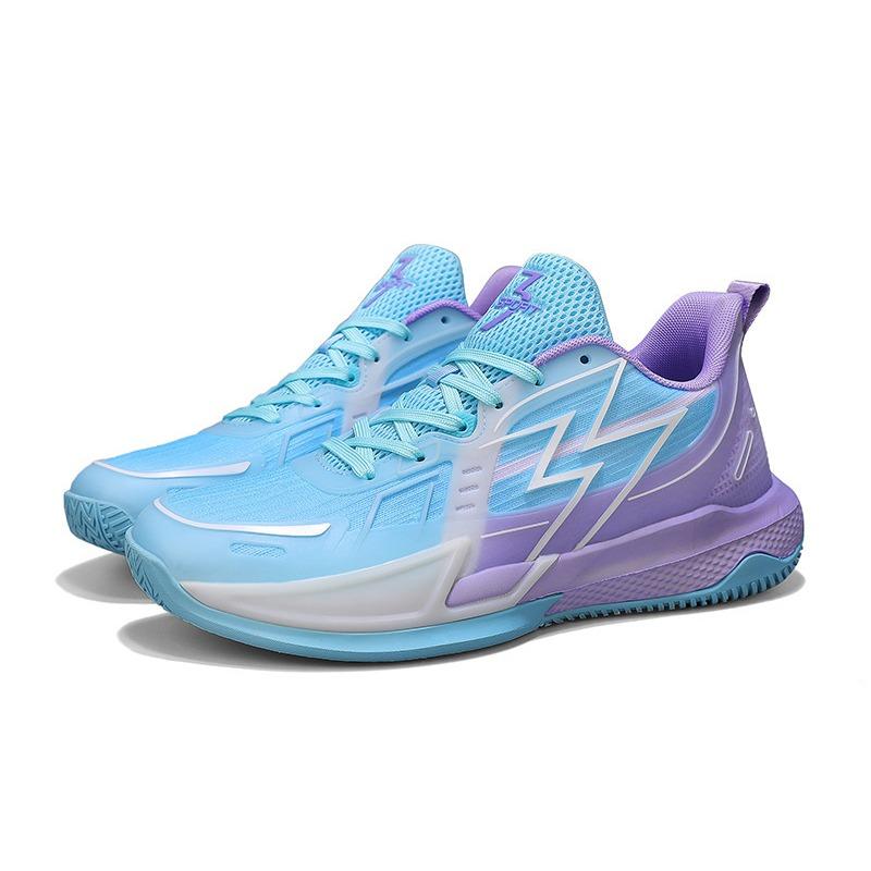 Баскетбольные кроссовки мужские спортивные кроссовки новые 2 весна и лето сетчатые дышащие светящиеся высокие износостойкие кроссовки