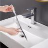 Drain Cleaning Brush 60cm Flexible Hair Clog Remover Tool Sink Pipe Cleaning Brush with Handle for Bathroom Kitchen Drain Maintenance