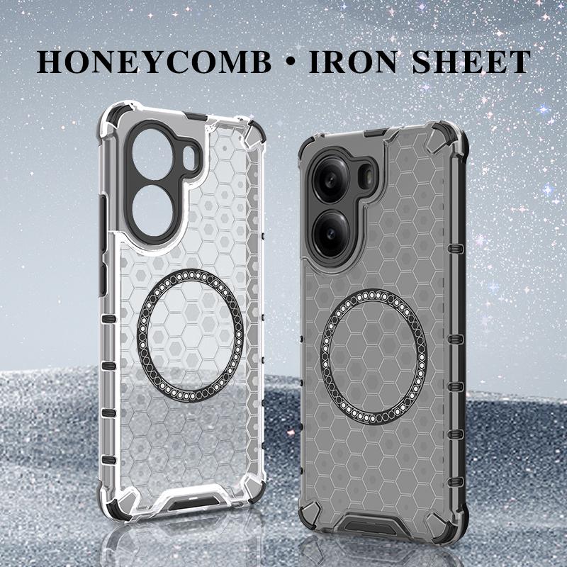 Магнитный чехол Magsafe Full Cover для Poco X7 Pro X 7 Pocox7pro, ударопрочный прозрачный защитный силиконовый чехол TPU для Redmi Turbo 4 Note14 14Pro+