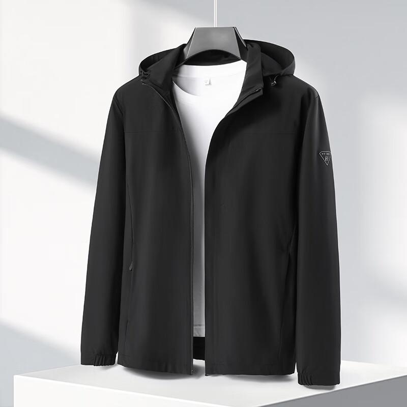 Мужская легкая повседневная спортивная куртка большого размера