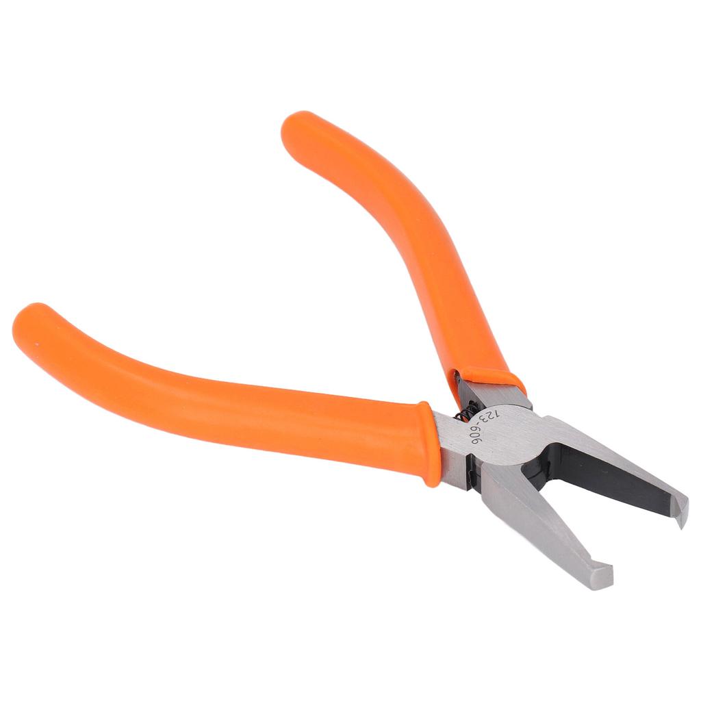 Плоскогубцы для кусачек 6 мм, изогнутые, закаленные, из хромованадиевой стали, прямоугольные, плоскогубцы для плоского среза