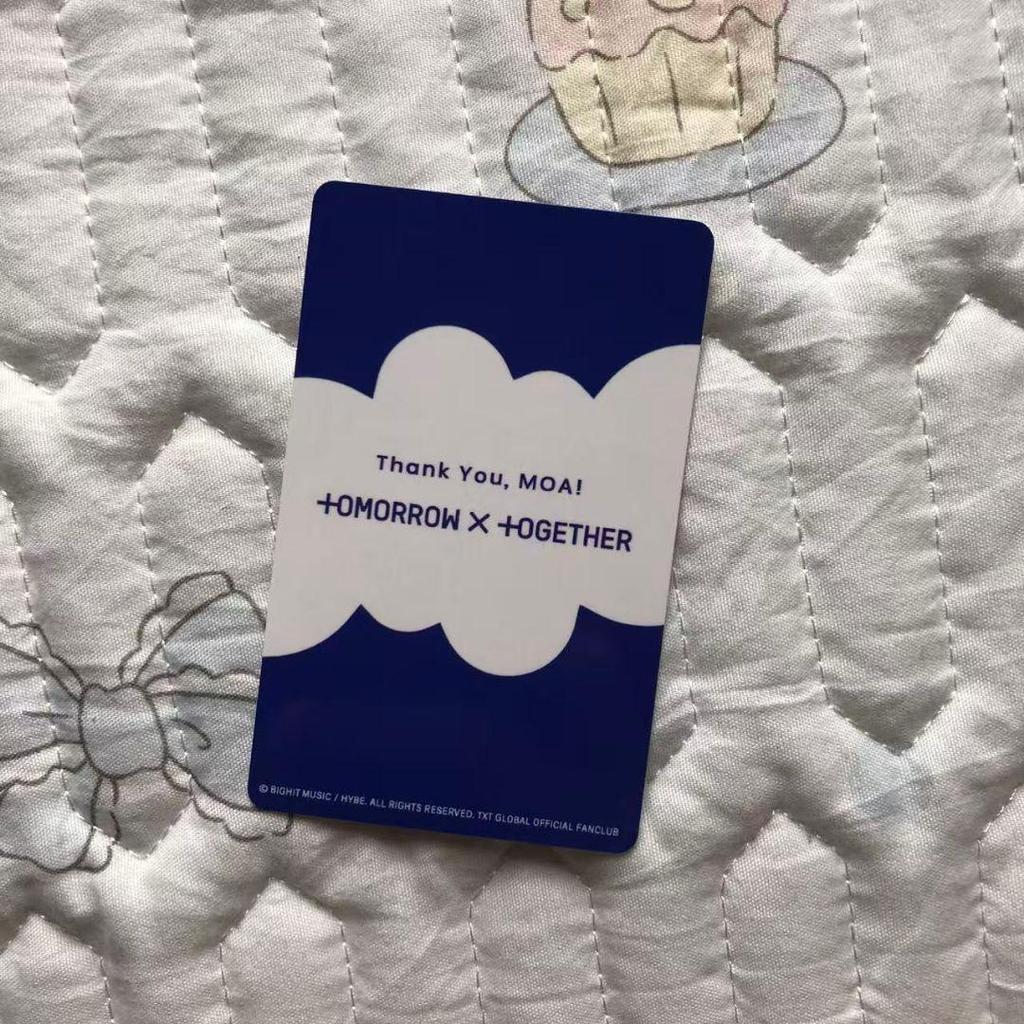 [USED] TXT Happy Together Quiz Bonus Trading Card Beomgyu