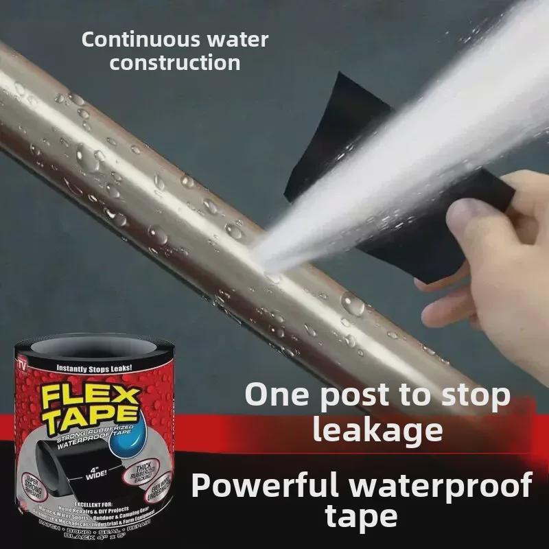 Водонепроницаемая лента JIMTOP: Прочный ПВХ-ремонт утечек для труб и ведер