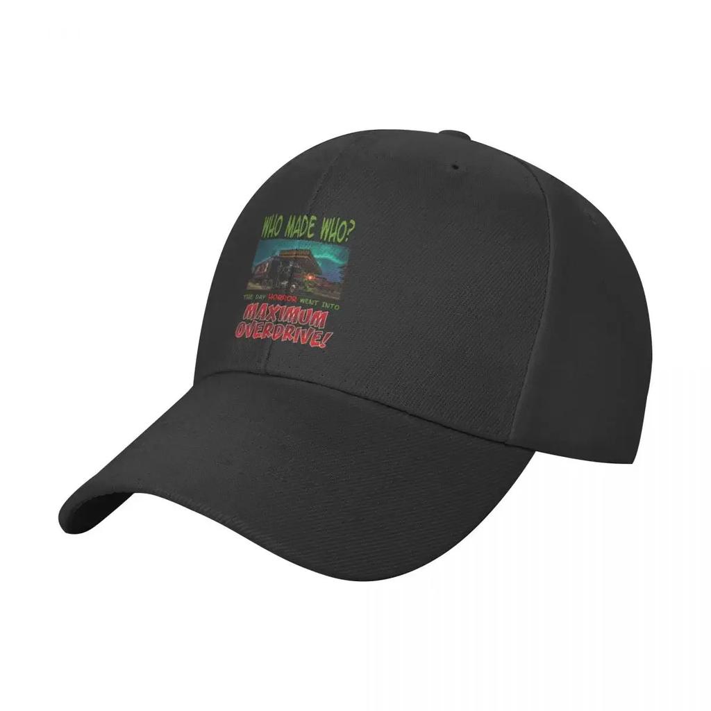 Maximum Overdrive Classic Baseball Cap sun hat funny hat Fishing cap Brand Unisex cap Womens Beach Visor Unisexs