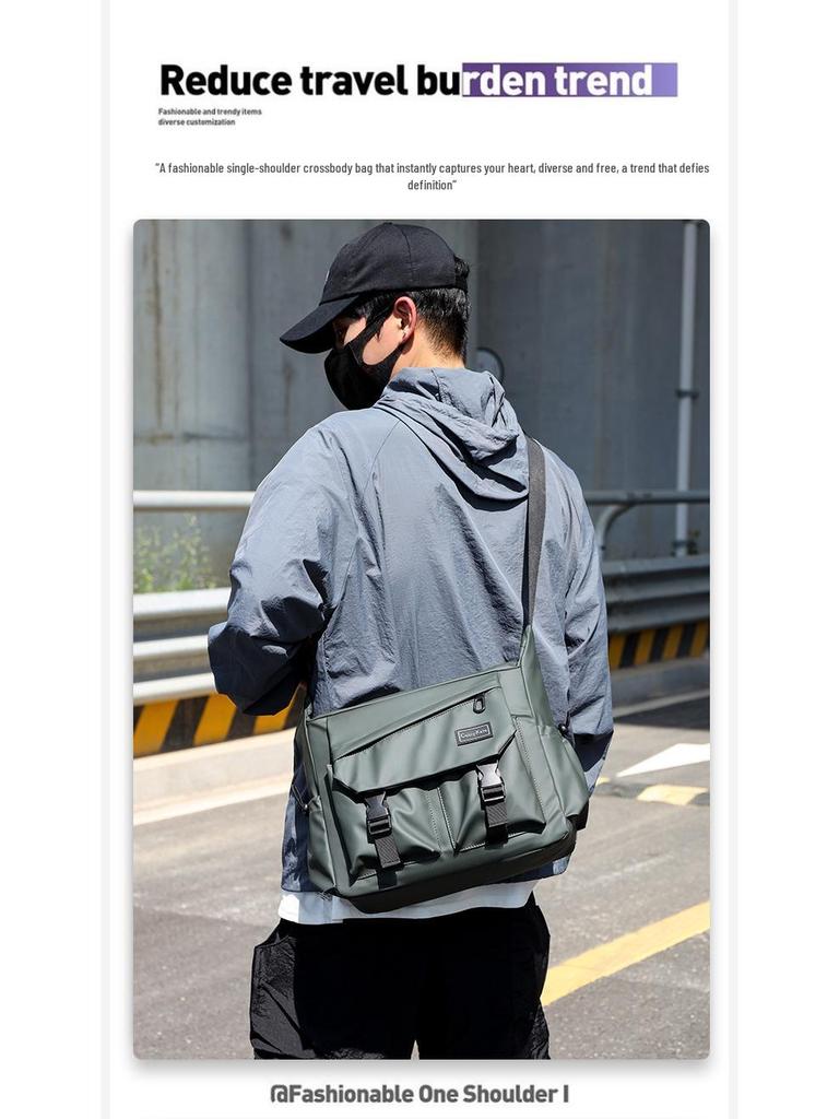 Модный рюкзак-кроссбоди большой вместимости и сумка-мессенджер для спорта, путешествий и деловых поездок