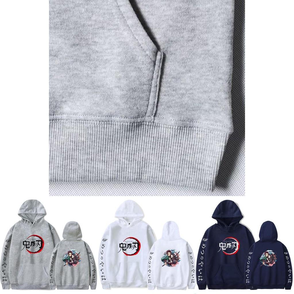 Уютное худи Demon Slayer Kimetsu No Yaiba для поклонников аниме с длинными рукавами
