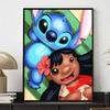 Full Round Diamond Painting Lilo & Stitch Art Rhinestone Picture Mosaic DIY 5D Cross Stitch Embroidery Home Decoration