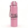 1PC Vintage Mothers Graphic 750ml sports water bottle leakproof straw lid outdoor office home