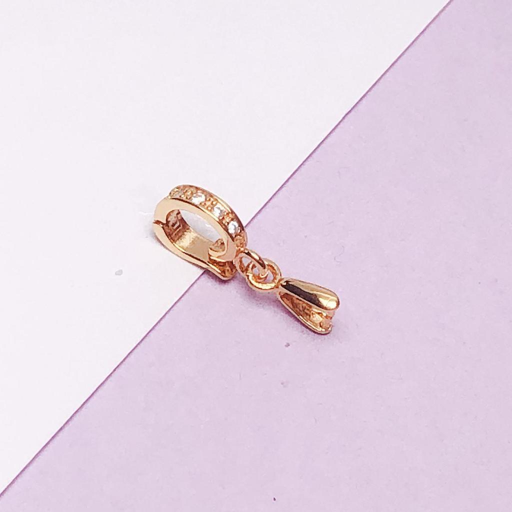 Серебряная застежка-клипса двойная из стерлингового серебра 925 пробы для подвески и нефритовых аксессуаров