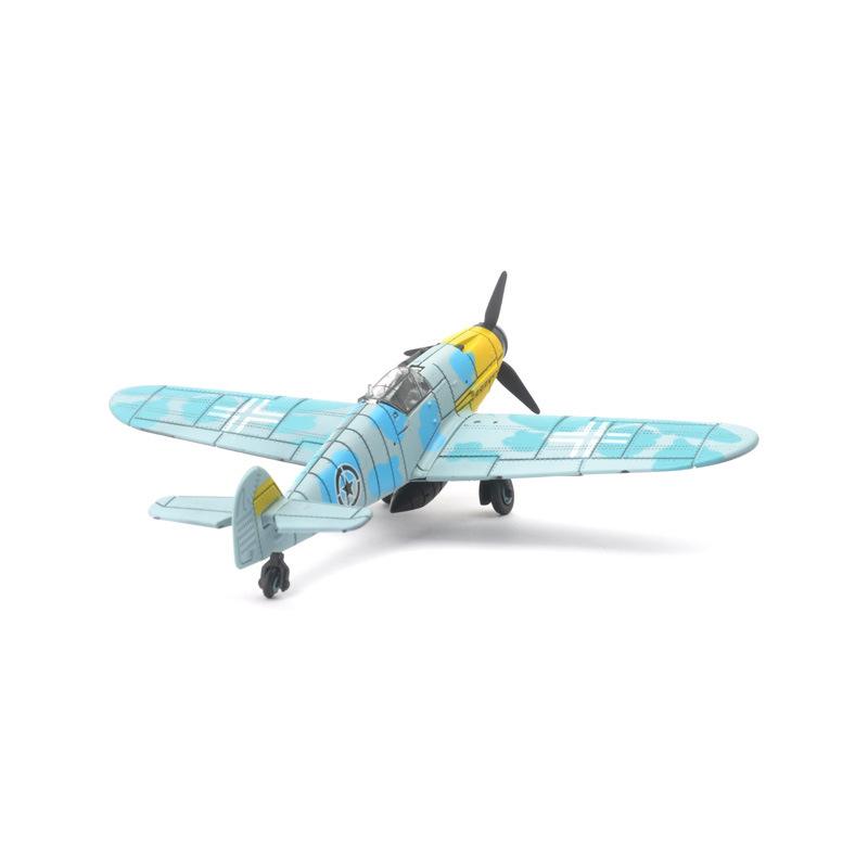 1/48 Немецкий истребитель Bf109 ВВС Германии времен Второй мировой войны, Военная модель P51 Hurricane F4U Corsair, Модель для сборки, Самолет, Головоломка DIY, Игрушка, Подарки