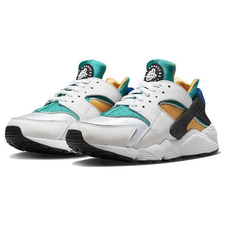 Nike Air Huarache Resin 2022 Мужские Кроссовки Белые Синие Изумрудные DD1068-110