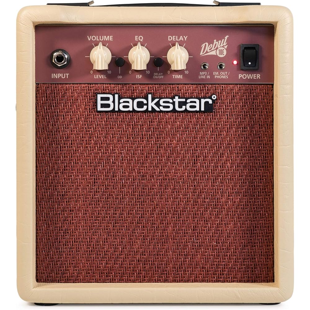 Blackstar Blackstar Guitar Amp DEBUT 10E Clean/ Overdrive/ Line In/ Headphone Out/ Tape Echo Effects