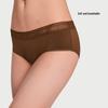 Victoria's Secret Бесшовные трусы-слипы из модала средней посадки с логотипом и кружевом